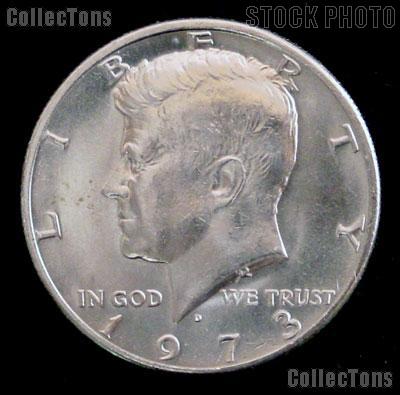 1973-D Kennedy Half Dollar  GEM BU 1973 Kennedy Half