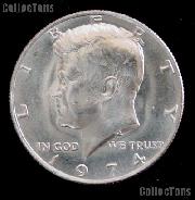 1974 Kennedy Half Dollar GEM BU 1974 Kennedy Half