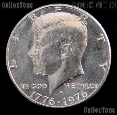 1976-D Kennedy Half Dollar GEM BU 1976 Kennedy Half