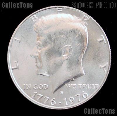 1976-S Silver Kennedy Half Dollar GEM BU 1976 Kennedy Half Dollar