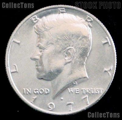 1977-D Kennedy Half Dollar GEM BU 1977 Kennedy Half