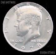 1978 Kennedy Half Dollar GEM BU 1978 Kennedy Half