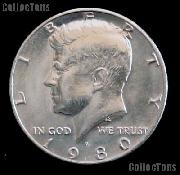 1980-P Kennedy Half Dollar GEM BU 1980 Kennedy Half