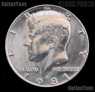 1981-P Kennedy Half Dollar GEM BU 1981 Kennedy Half