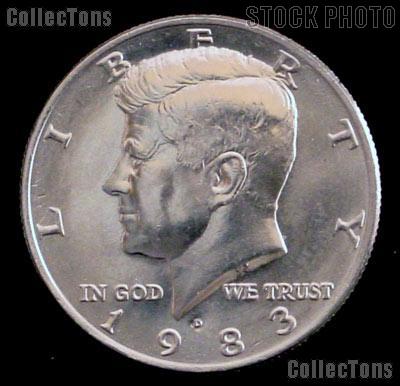 1983-D Kennedy Half Dollar GEM BU 1983 Kennedy Half