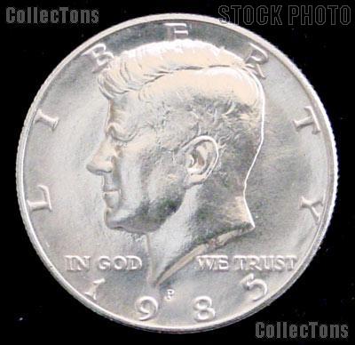 1985-P Kennedy Half Dollar GEM BU 1985 Kennedy Half