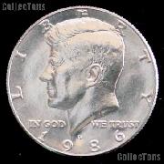 1986-D Kennedy Half Dollar GEM BU 1986 Kennedy Half