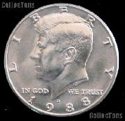 1988-D Kennedy Half Dollar GEM BU 1988 Kennedy Half