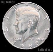 1988-P Kennedy Half Dollar GEM BU 1988 Kennedy Half