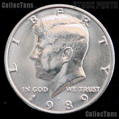 1989-P Kennedy Half Dollar GEM BU 1989 Kennedy Half