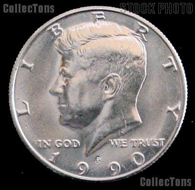 1990-P Kennedy Half Dollar GEM BU 1990 Kennedy Half