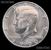 1990-P Kennedy Half Dollar GEM BU 1990 Kennedy Half