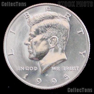 1995-D Kennedy Half Dollar GEM BU 1995 Kennedy Half