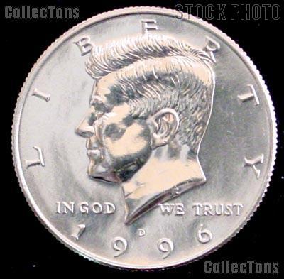 1996-D Kennedy Half Dollar GEM BU 1996 Kennedy Half