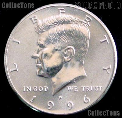 1996-P Kennedy Half Dollar GEM BU 1996 Kennedy Half