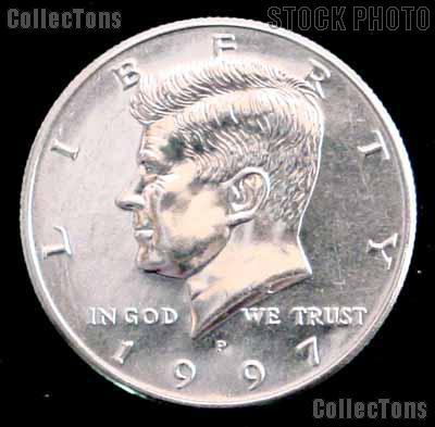 1997-P Kennedy Half Dollar GEM BU 1997 Kennedy Half