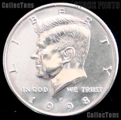 1998-P Kennedy Half Dollar GEM BU 1998 Kennedy Half