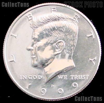 1999-D Kennedy Half Dollar GEM BU 1999 Kennedy Half