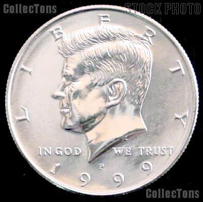 1999-P Kennedy Half Dollar GEM BU 1999 Kennedy Half