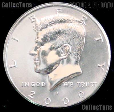 2000-D Kennedy Half Dollar GEM BU 2000 Kennedy Half