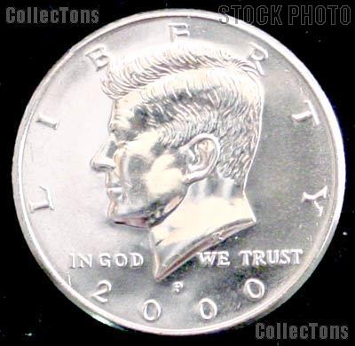 2000-P Kennedy Half Dollar GEM BU 2000 Kennedy Half