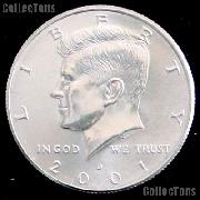 2001-D Kennedy Half Dollar GEM BU 2001 Kennedy Half