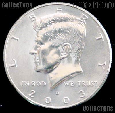 2003-D Kennedy Half Dollar GEM BU 2003 Kennedy Half