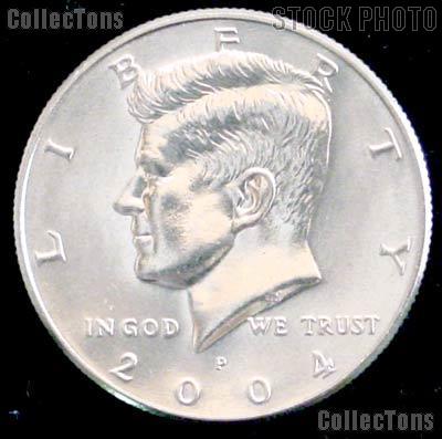 2004-P Kennedy Half Dollar GEM BU 2004 Kennedy Half