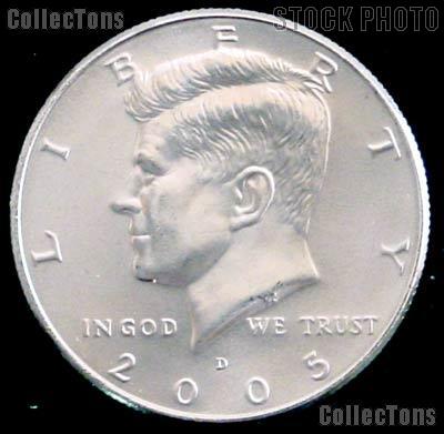 2005-D Kennedy Half Dollar GEM BU 2005 Kennedy Half