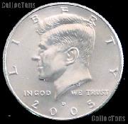 2005-D Kennedy Half Dollar GEM BU 2005 Kennedy Half