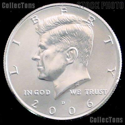 2006-D Kennedy Half Dollar GEM BU 2006 Kennedy Half