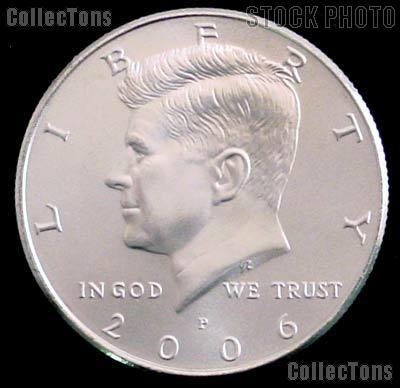 2006-P Kennedy Half Dollar GEM BU 2006 Kennedy Half