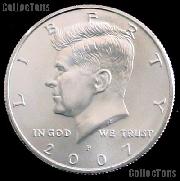 2007-P Kennedy Half Dollar GEM BU 2007 Kennedy Half