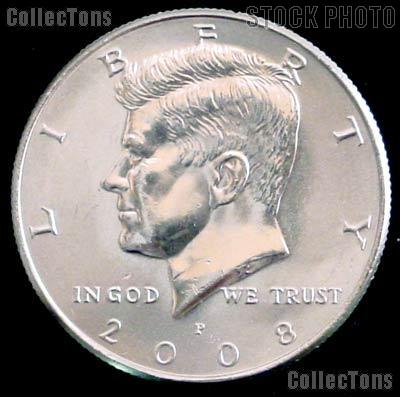 2008-P Kennedy Half Dollar GEM BU 2008 Kennedy Half