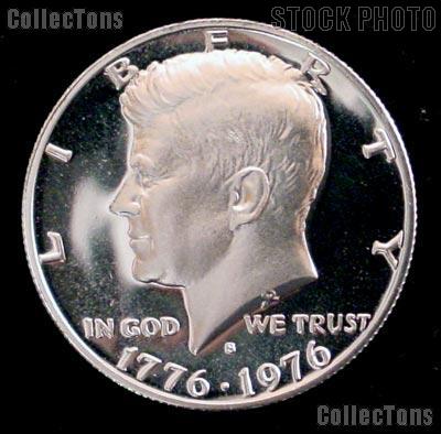 1976-S Kennedy Half Dollar Clad Copper/Nickel Proof Nice No Problem Coin 