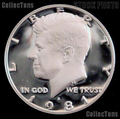 1981-S Type 2 Kennedy Half Dollar * GEM Proof 1981-S Kennedy Proof