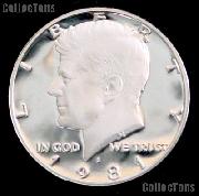 1981-S Kennedy Half Dollar * GEM Proof 1981-S Kennedy Proof