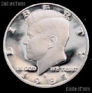 1987-S Kennedy Half Dollar * GEM Proof 1987-S Kennedy Proof