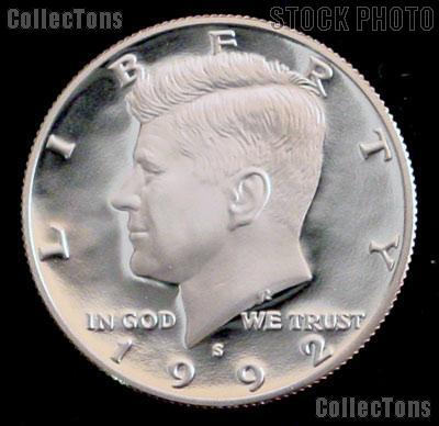 1992-S Kennedy Silver Half Dollar * GEM Proof 1992-S Kennedy Proof