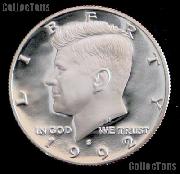 1992-S Kennedy Silver Half Dollar * GEM Proof 1992-S Kennedy Proof