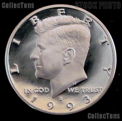 1993-S Kennedy Silver Half Dollar * GEM Proof 1993-S Kennedy Proof