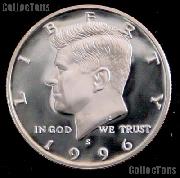 1996-S Kennedy Silver Half Dollar * GEM Proof 1996-S Kennedy Proof