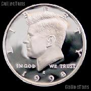 1998-S Kennedy Silver Half Dollar * GEM Proof 1998-S Kennedy Proof