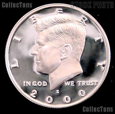 2000-S Kennedy Half Dollar * GEM Proof 2000-S Kennedy Proof