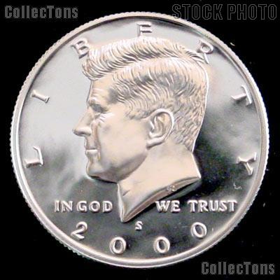 2000-S Kennedy Silver Half Dollar * GEM Proof 2000-S Kennedy Proof