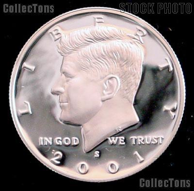 2001-S Kennedy Half Dollar * GEM Proof 2001-S Kennedy Proof