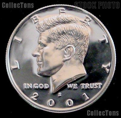 2001-S Kennedy Silver Half Dollar * GEM Proof 2001-S Kennedy Proof