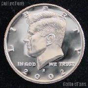 2002-S Kennedy Silver Half Dollar * GEM Proof 2002-S Kennedy Proof