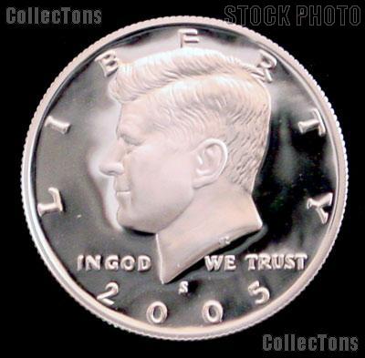 2005-s Silver  KENNEDY half dollar GEM PROOF