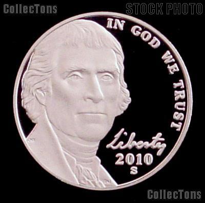 2010-S Jefferson Nickel PROOF Coin 2010 Proof Nickel Coin